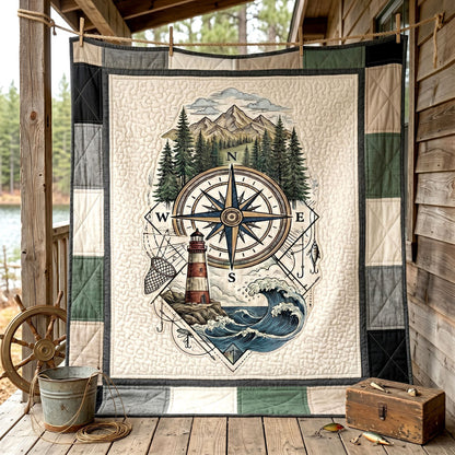 Lighthouse Adventure Compass WN1905005CL Quilt