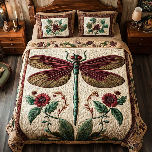 Queen Dragonfly WP2502055CL Duvet Cover Set