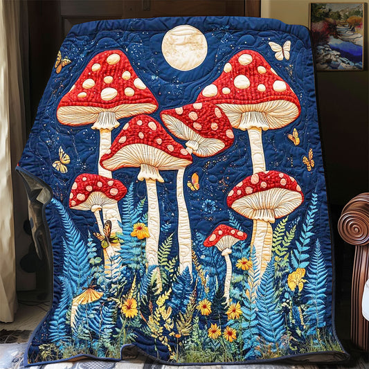 Mushroom Forest WP2002016CL Quilt