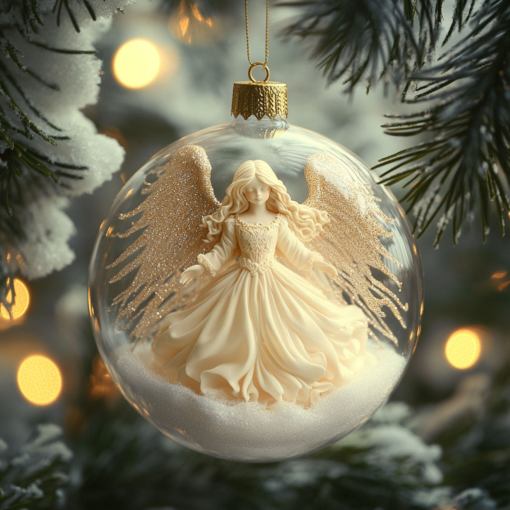 Angle Winter Glow WN2611045CL Christmas Ornament