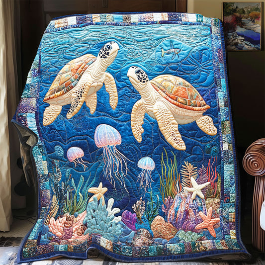 Marine Turtle WP2803020CL Quilt