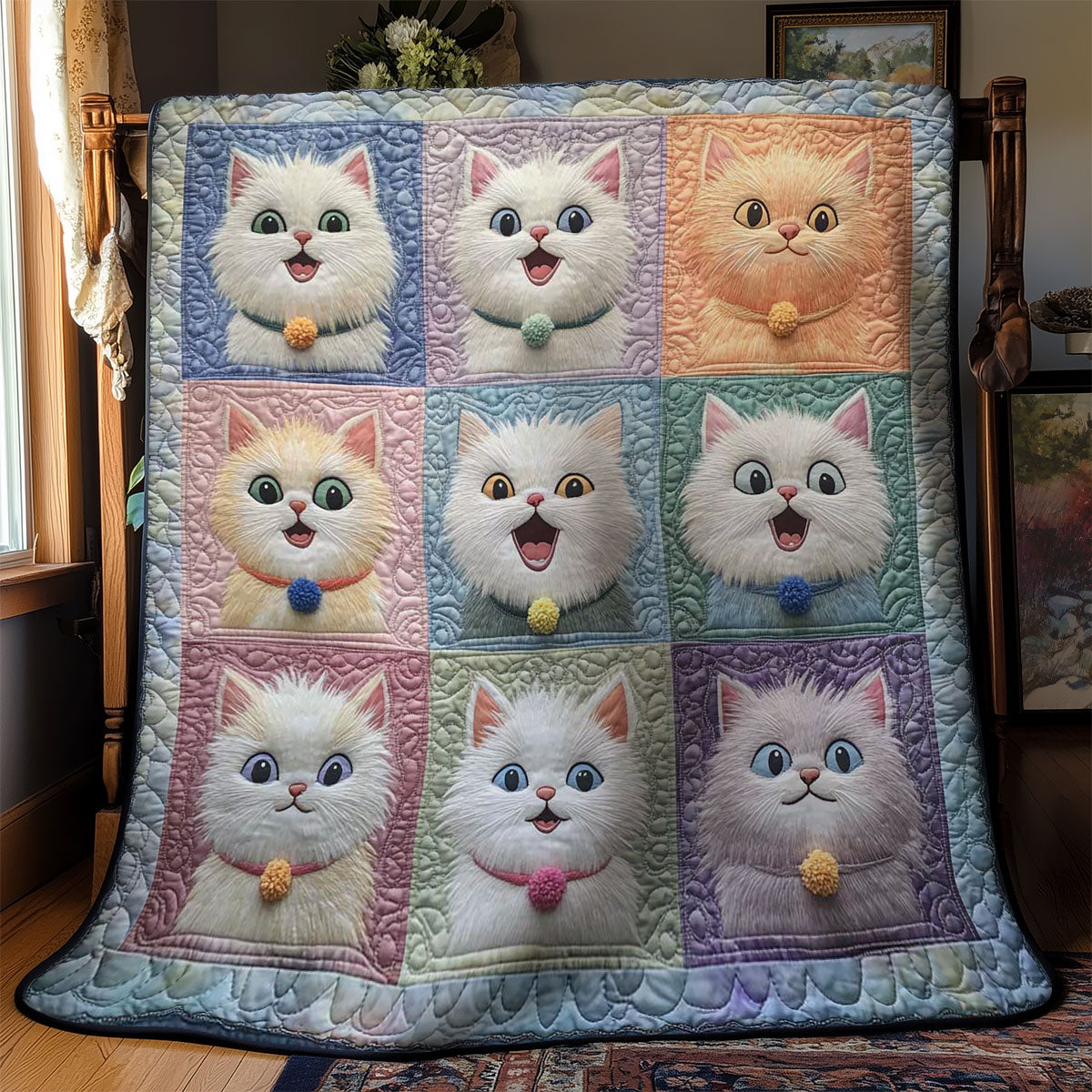 Chubby Cat WN1303102CL Quilt