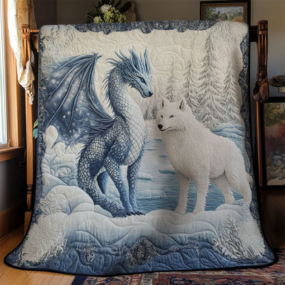 Harmony Of Ice Dragon WN0601003CL Quilt