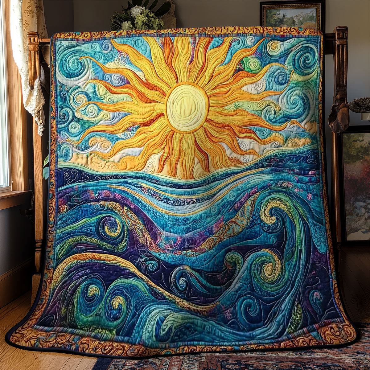 Sunlit Waves WN1203054CL Quilt