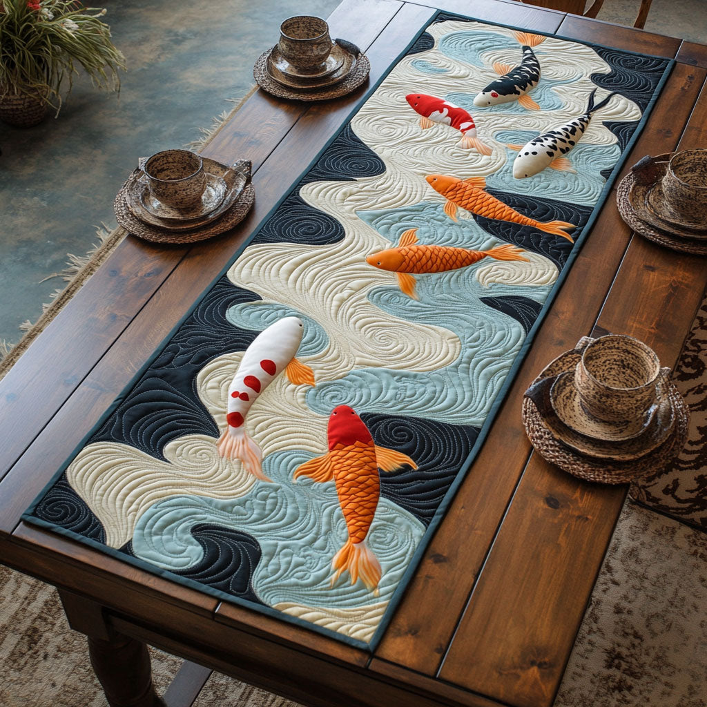 Sliding On Table CP2804016CL Quilted Table Runner