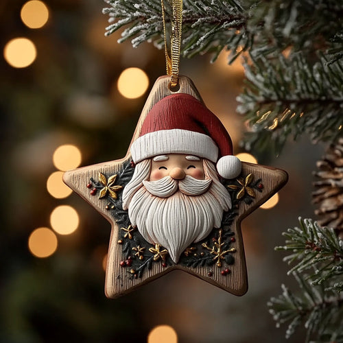 Star Santa WN1512059CL Christmas Ornament