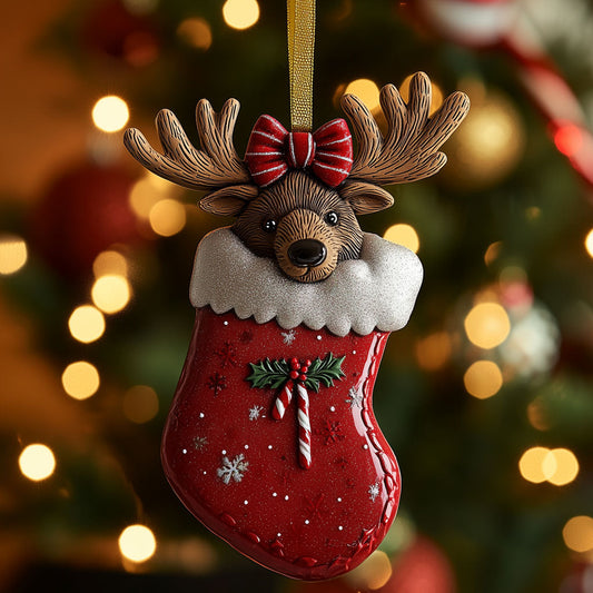 Stocking Stuffer Moose LT2210017CL Christmas Ornament