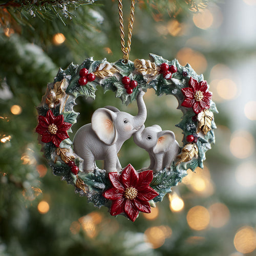 Elephant Cherish CP0412069CL Christmas Ornament