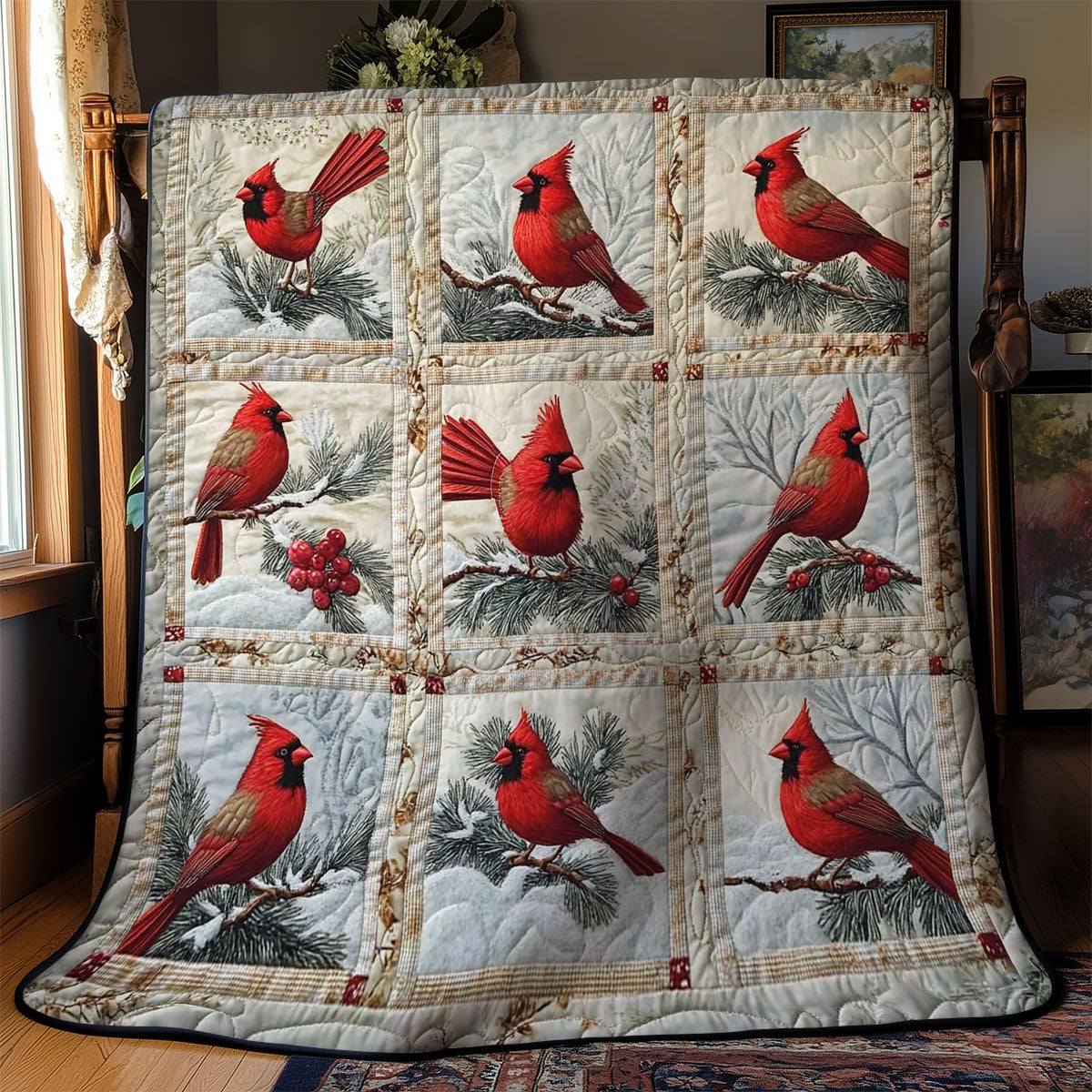 Cardinal Wonderland WN2002045CL Quilt