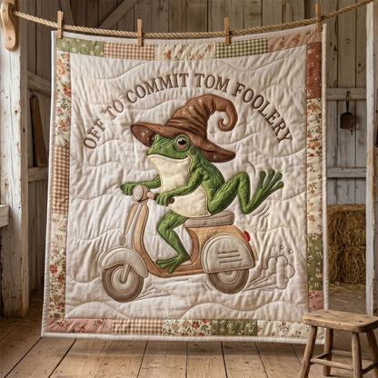 Cottage Frog Foolery WN1704007CL Quilt
