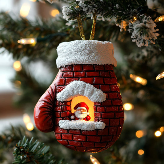Chimney Glove Santa WJ2611066CL Christmas Ornament