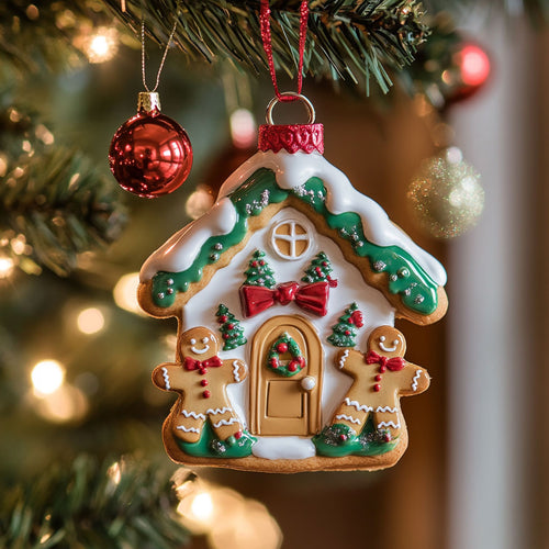 Christmas Gingerbread House WJ0312358CL Christmas Ornament