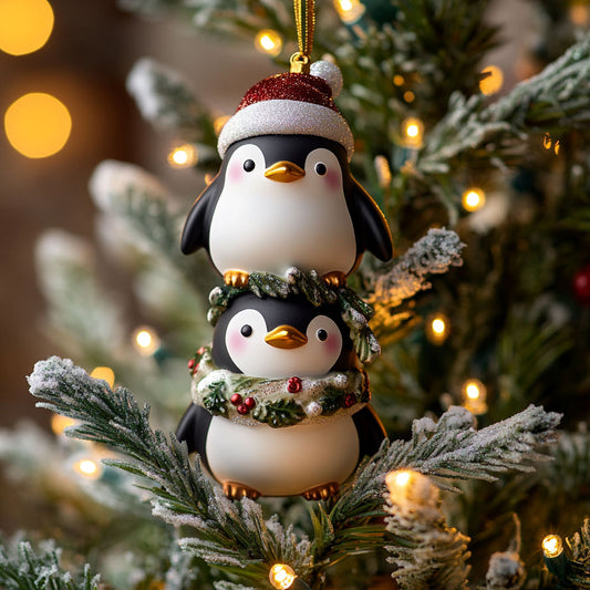 Christmas Penguin WJ2511069CL Christmas Ornament