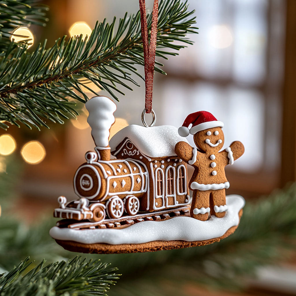 Christmas Tree Gingerbread WJ0312359CL Christmas Ornament