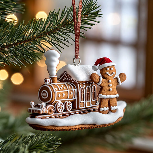 Christmas Tree Gingerbread WJ0312359CL Christmas Ornament