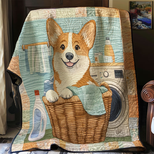 Corgi Washing WJ0501008CL Quilt
