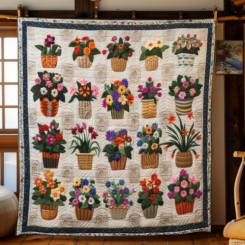 Cottage Flower WJ0901029CL Quilt