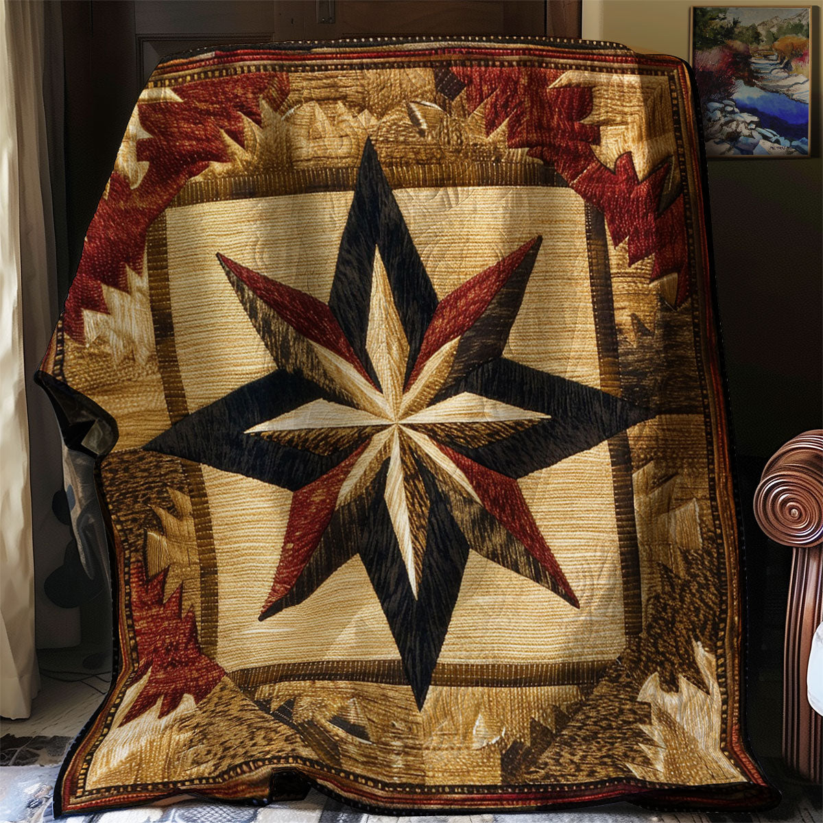 Cowboy Star WJ0501004CL Quilt