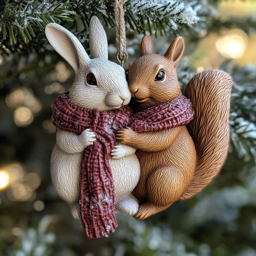 Cute Animal WJ1612028CL Christmas Ornament