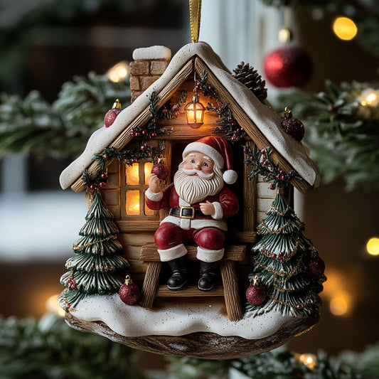 Cute Santa WJ2411042CL Christmas Ornament