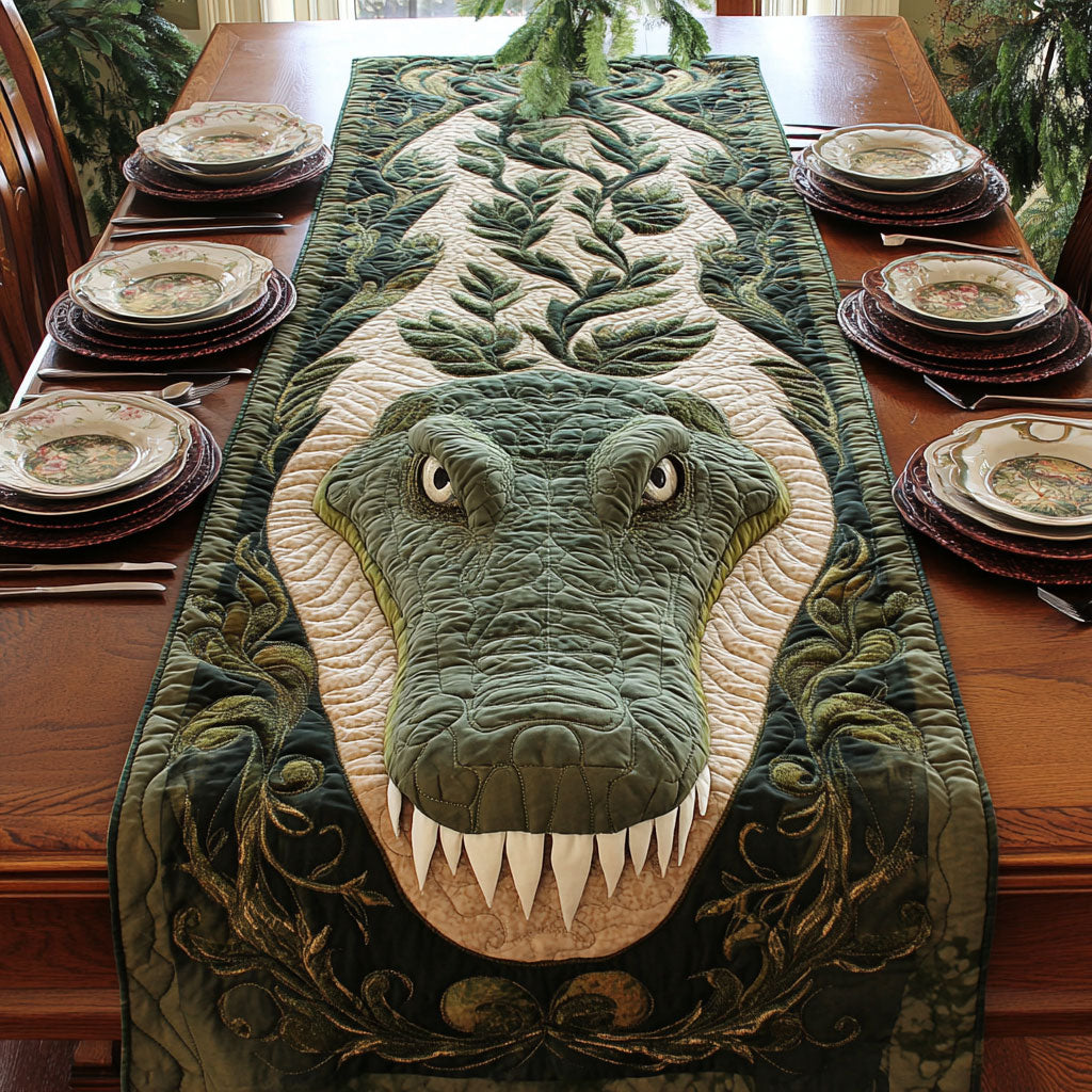 Predator's Gaze WJ0807032CL Quilted Table Runner