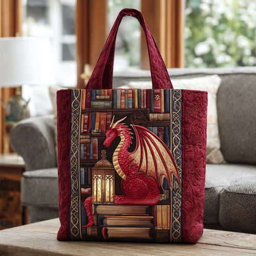 Wisdom Of Dragon XR1111010CL Quilted Tote Bag