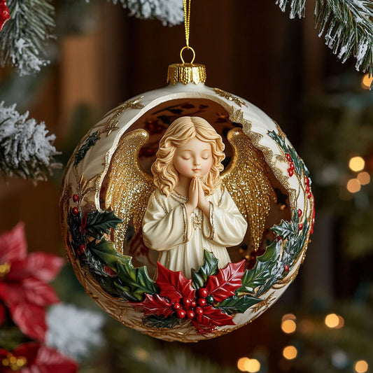 Hopeful Angel CW1510022CL Christmas Ornament