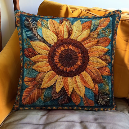 Boho Sunflower Dream WN1302053CL Quilt Pillow Case