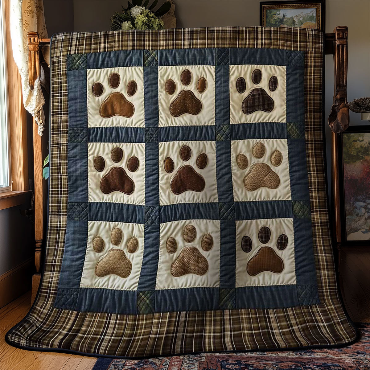 Timeless Paw Dog WN0503014CL Quilt