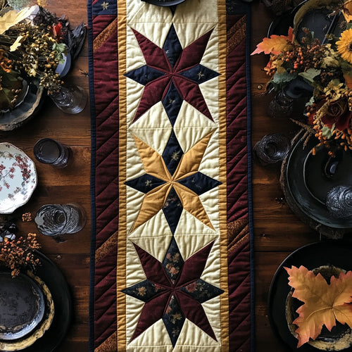 Native Echo WN2807080CL Quilted Table Runner