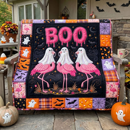 Boo Crew Flamingos WN2006006CL Quilt