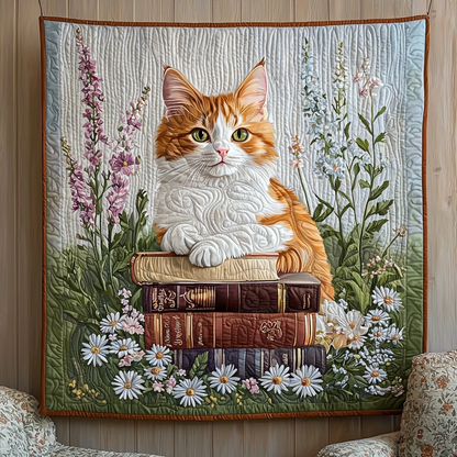 Wise Ginger Cat QA0901005CL Quilt