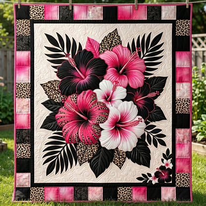 Bold Hibiscus Bloom WN0505007CL Quilt