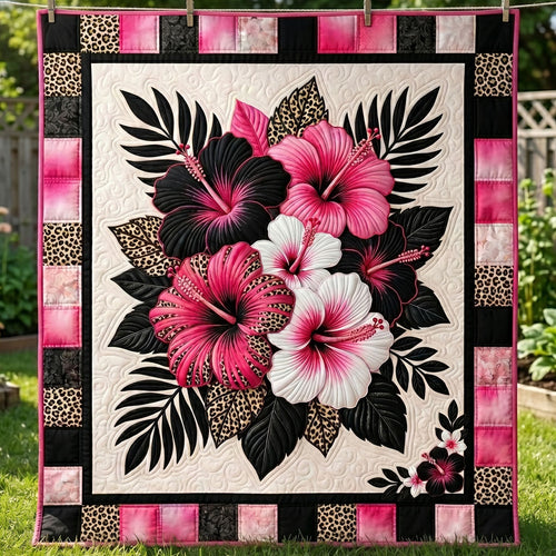 Bold Hibiscus Bloom WN0505007CL Quilt