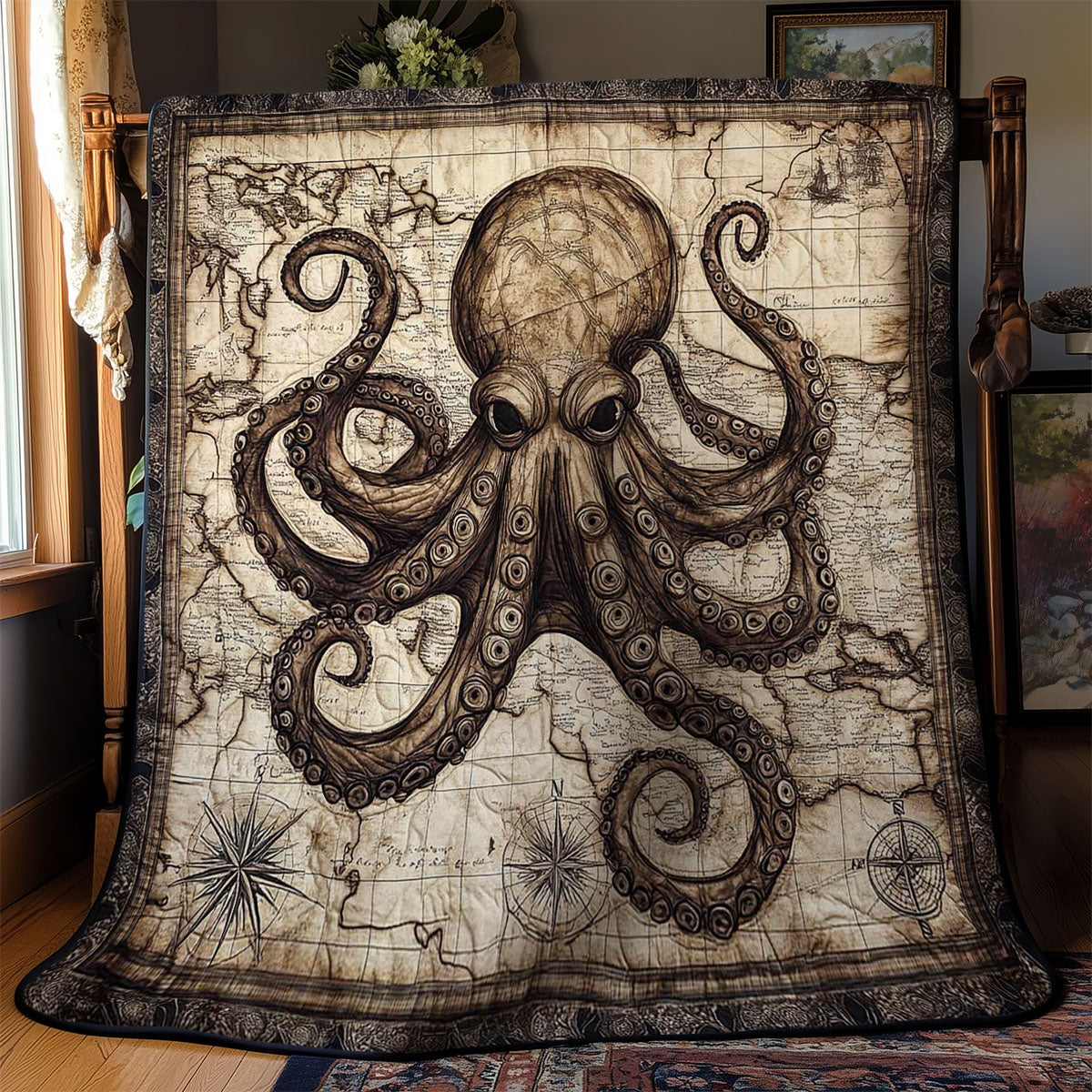 Legendary Octopus WN0702046CL Quilt