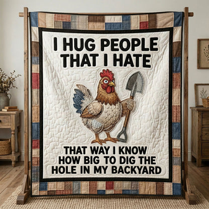 Savage Chicken Humor WN1004010CL Quilt