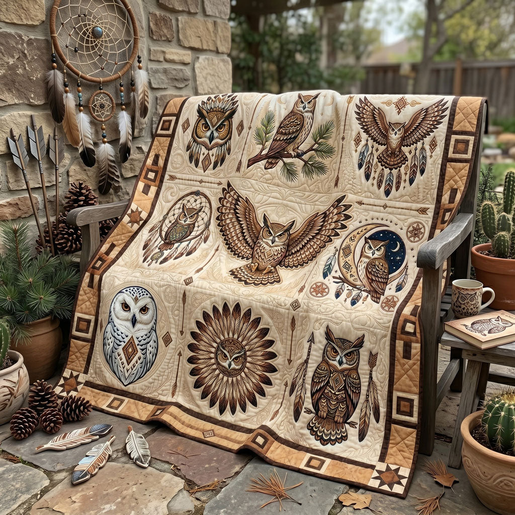 Owl Spirits Collection WN0806007CL Quilt