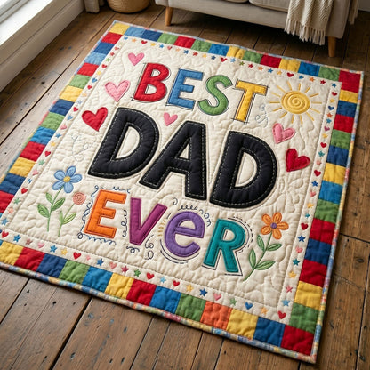 Dad's Colorful Love WN1106003CL Quilt