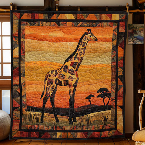 Ethereal African Giraffe WN0403039CL Quilt