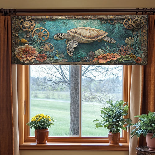 Turtle Gears WN2406067CL Quilted Valance