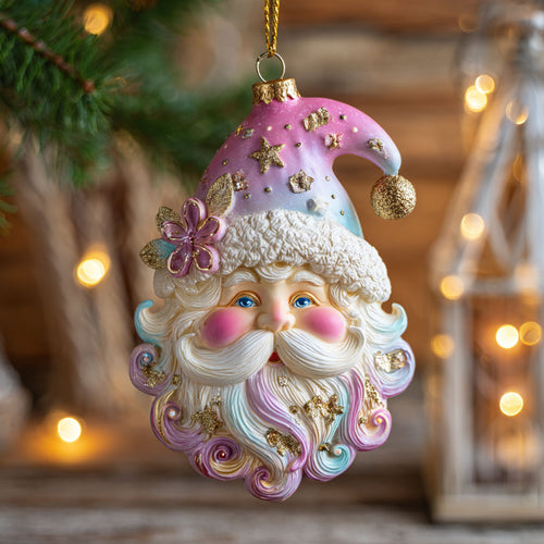 Santa Glow CW2711065CL Christmas Ornament