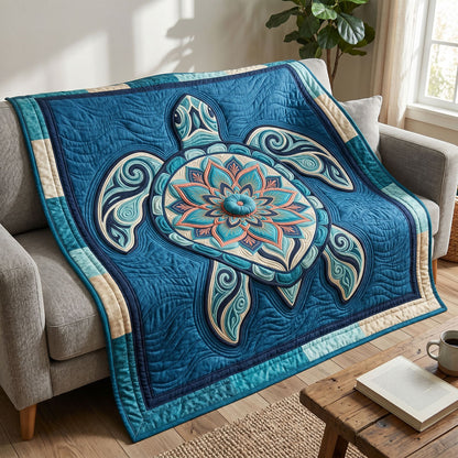 Mandala Sea Turtle WN2804015CL Quilt