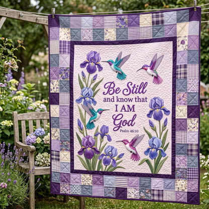 Be Still Iris XR2004021CL Quilt