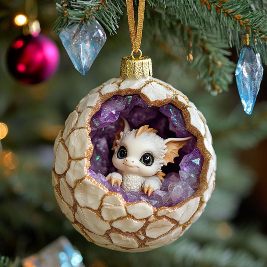 Crystal Egg CP0612040CL Christmas Ornament