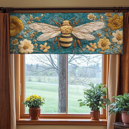 Buzzing Bee WN3006024CL Quilted Valance