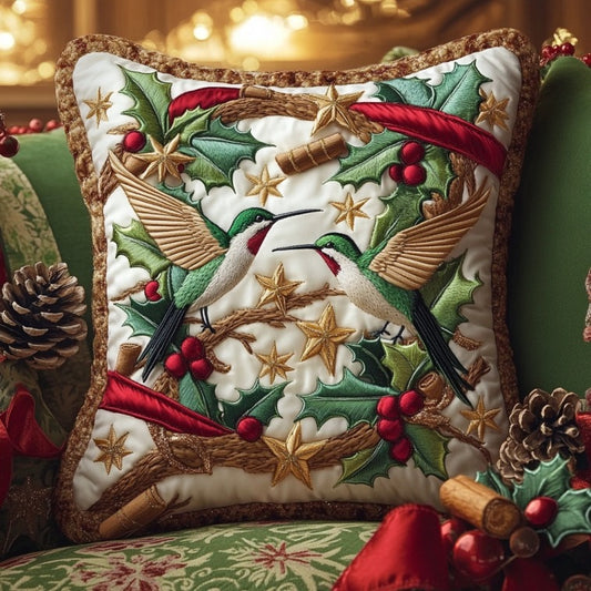 Holly Hummingbird XR1810010CL Quilt Pillow Case