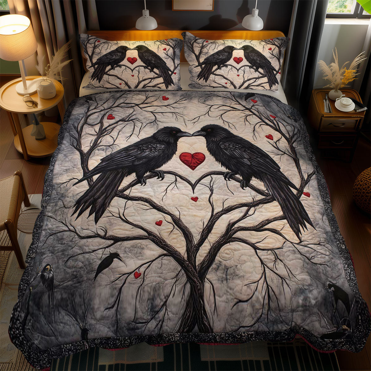 Ravenheart Crow WN0702095CL Duvet Cover Set