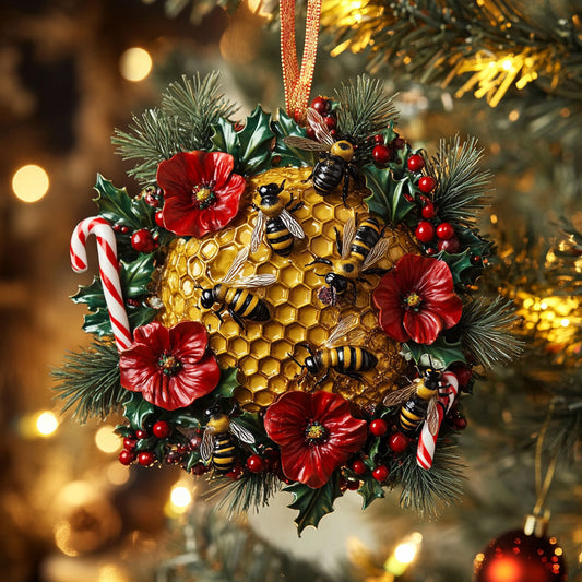Poppy Bee WN2210046CL Christmas Ornament