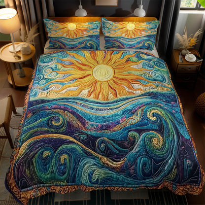 Sunlit Waves WN1203124CL Duvet Cover Set