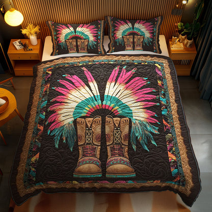 Feathered Boot Pride WN2101030CL Duvet Cover Set